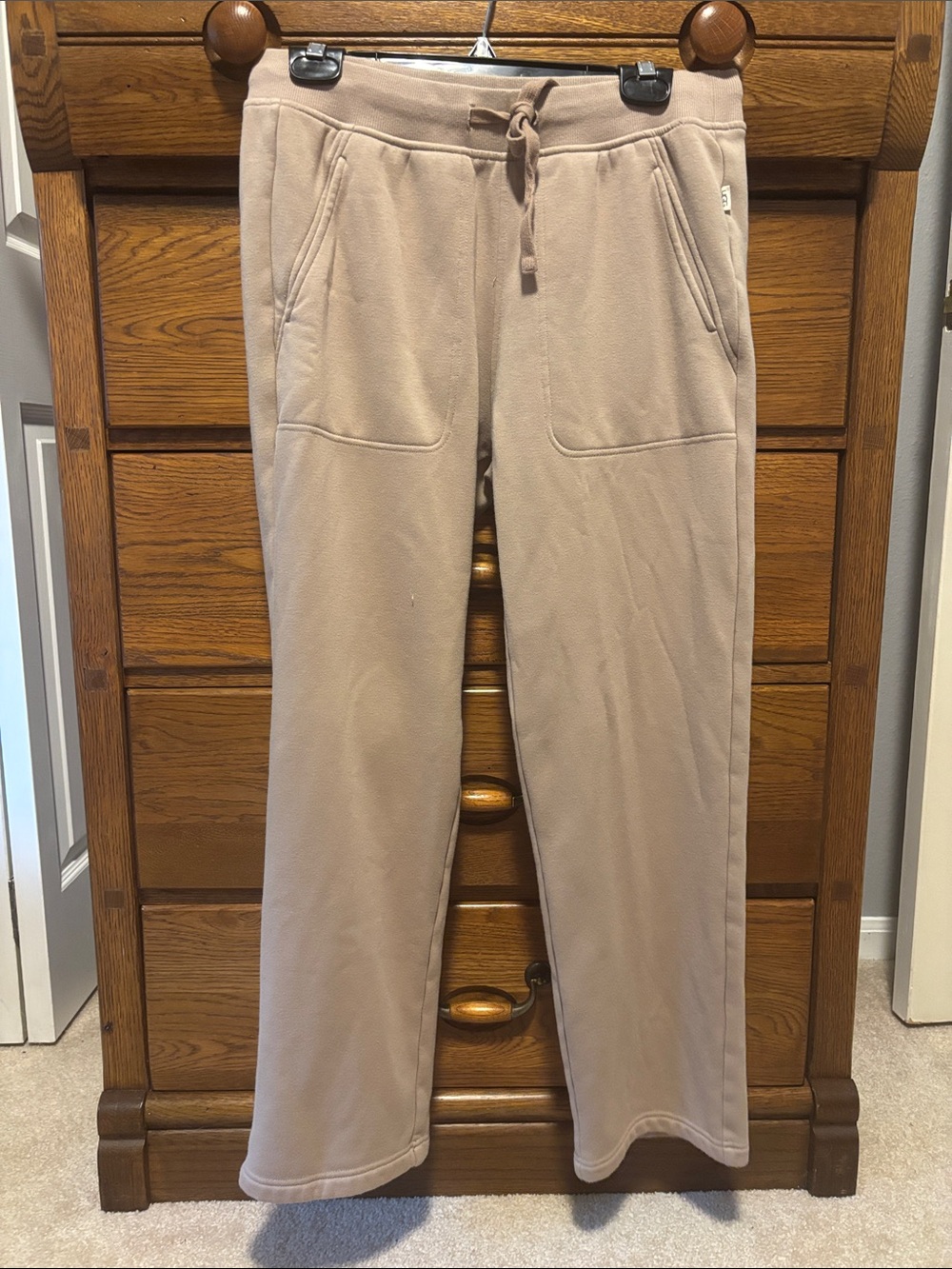 UGG Drawstring Sweatpants Tan Men’s Size Medium
